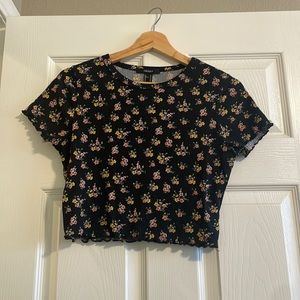 Womens Babydoll Crop